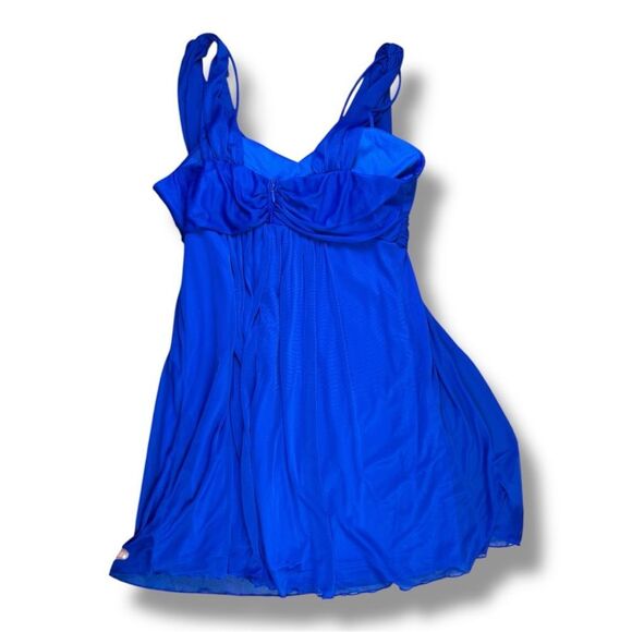 DFI Los Angeles Royal Blue Goddess Dress Sz 2X - Picture 5 of 10